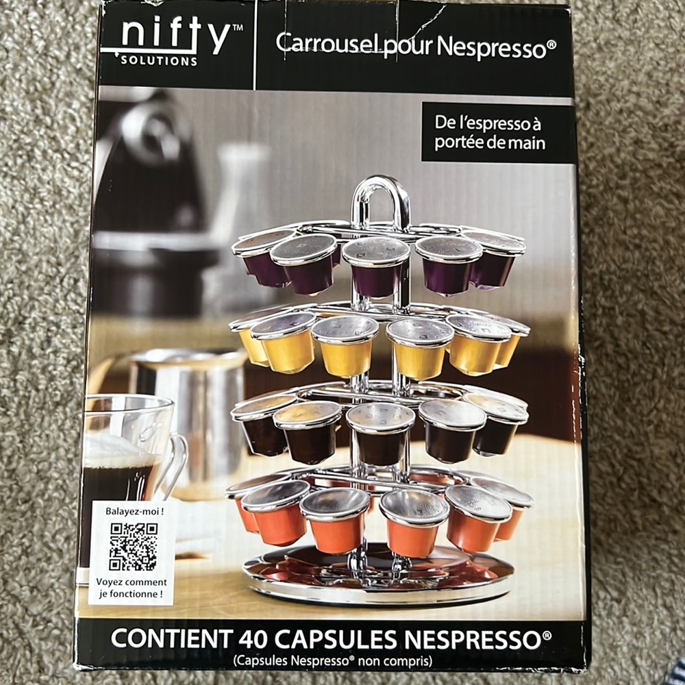 Carousel For Nespresso Capsules For Keurig Pods